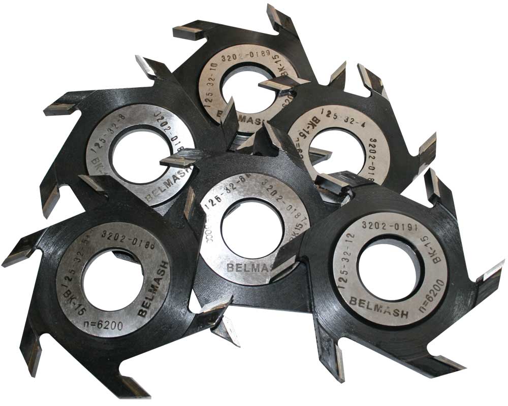 Фреза BELMASH 125-32-12 з перехідним кільцем